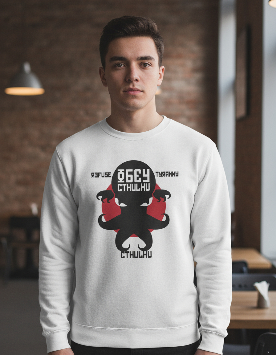Buzo Refuse Tyranny Cthulhu Memoestampados - Imagen 9
