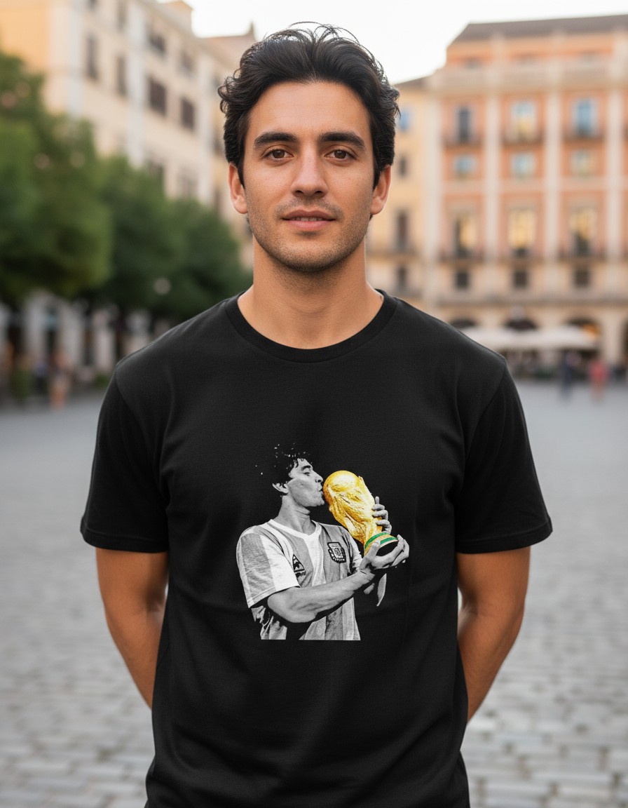 Remera: Maradona 3 Memoestampados - Imagen 3