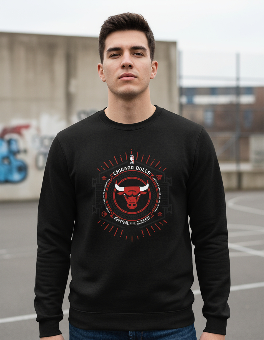Buzo: Chicago Bulls Memoestampados