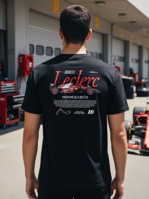 Remera: Charles Leclerc F1 02 Memoestampados