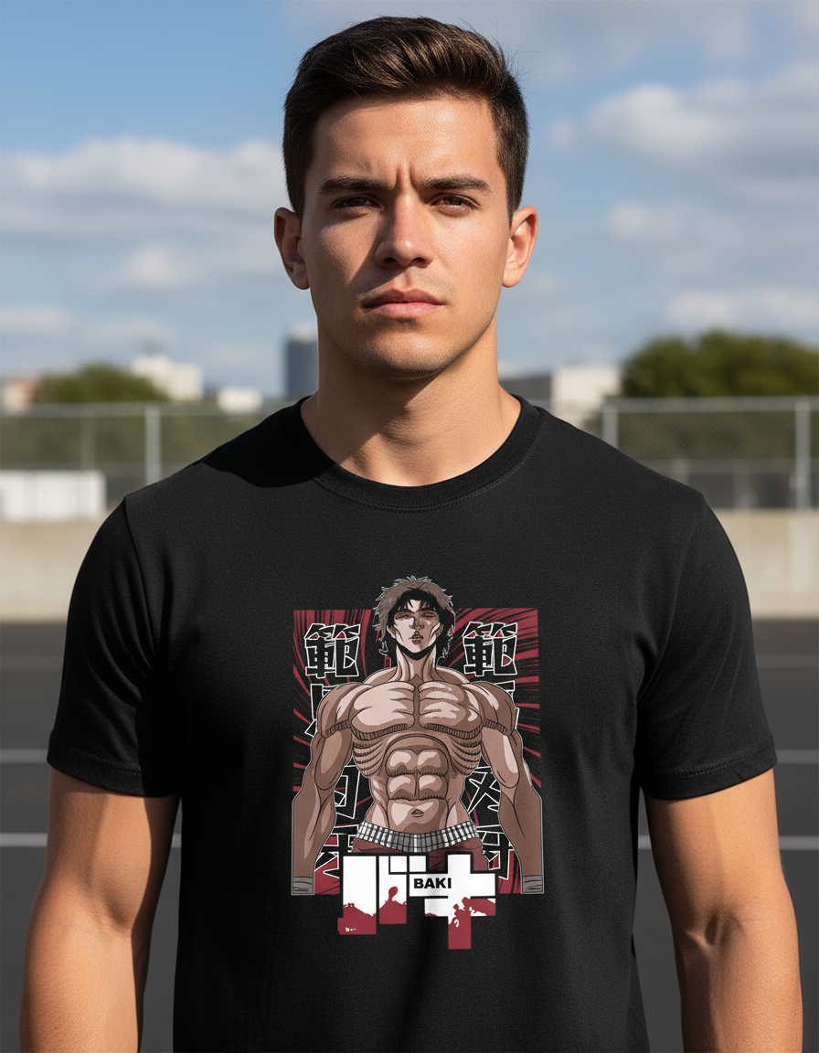 Remera: Baki Hanma Memoestampados