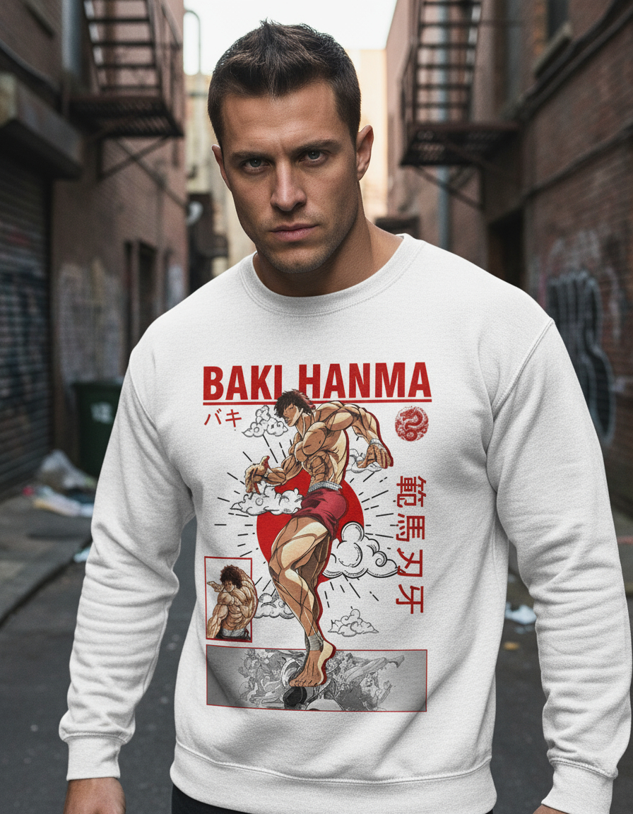 Buzo Baki Hanma 02 Memoestampados - Imagen 2