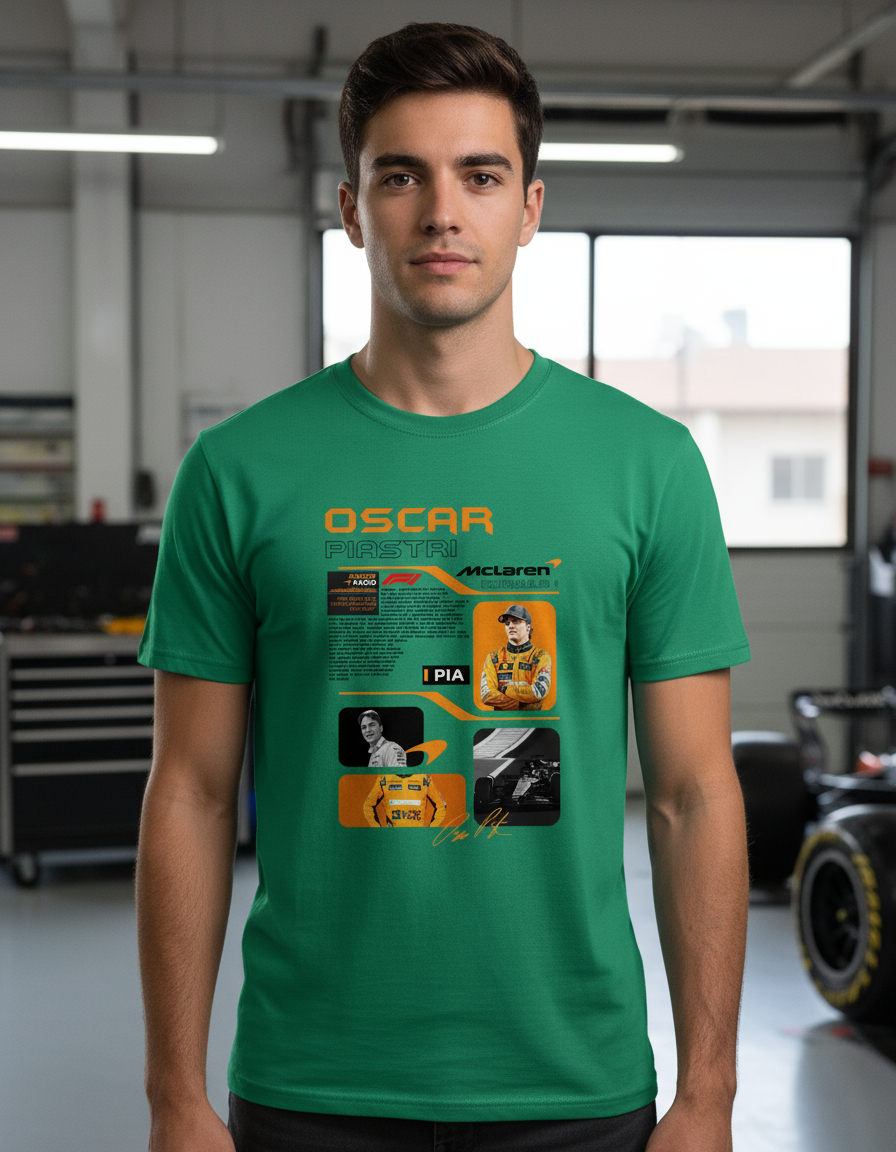 Remera: F1 Oscar Piastry Mclaren Memoestampados - Imagen 31