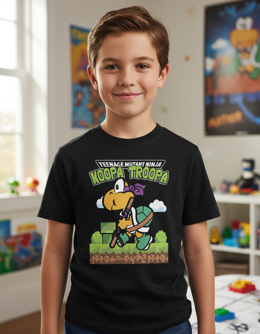 Remera: Tmn Koopa Troopa Don Memoestampados
