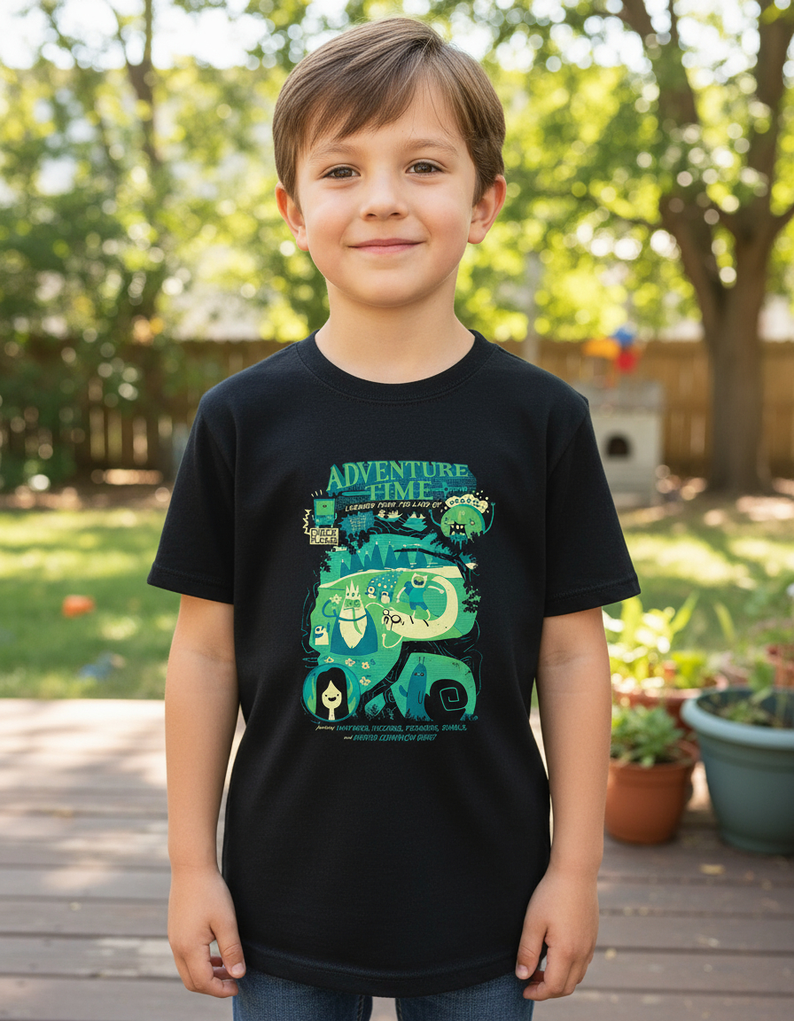 Remera: Hora De Aventura 01 Memoestampados