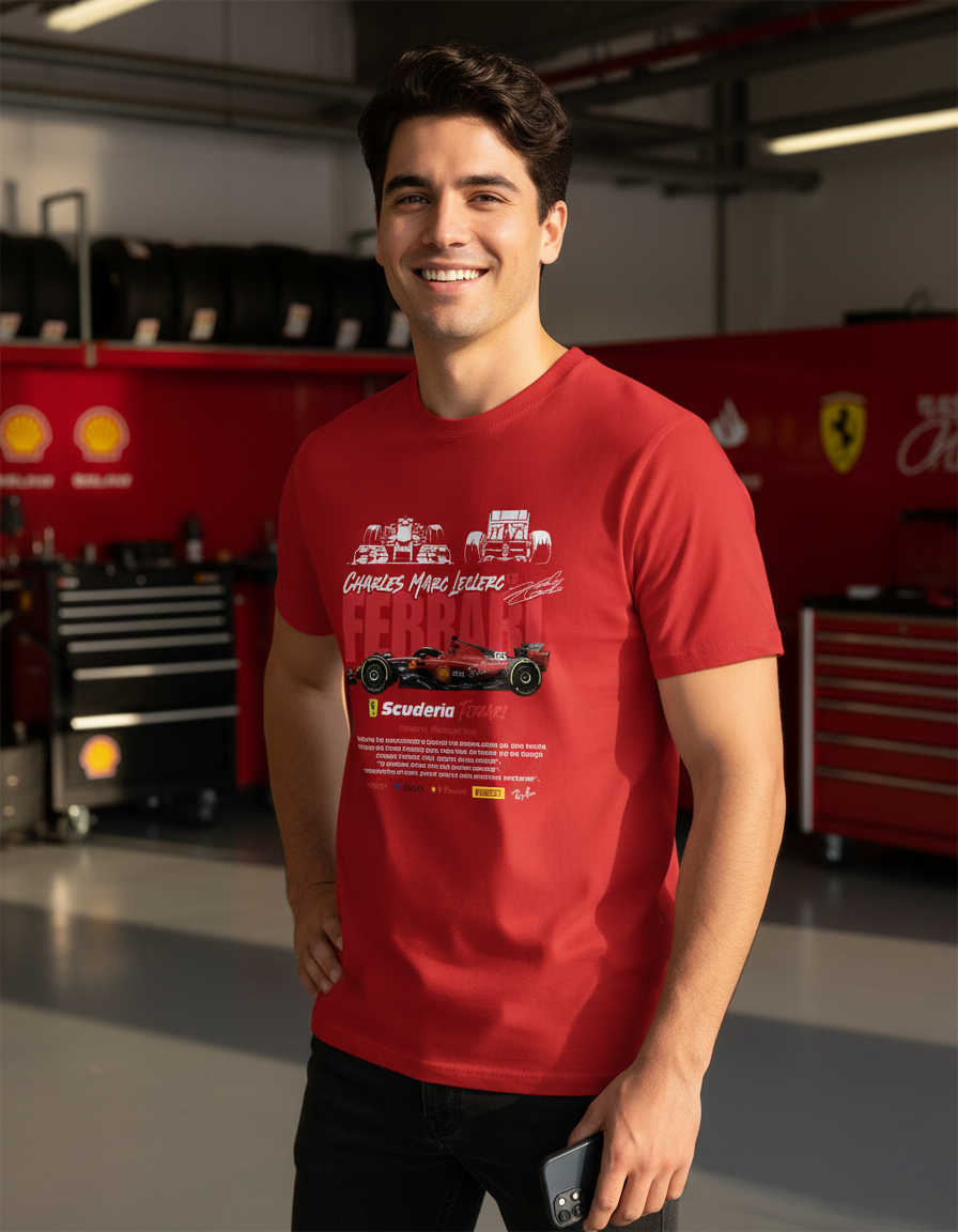 Remera: F1 Ferrari Memoestampados - Imagen 11