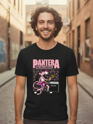 Remera: Pantera Rosa Memoestampados
