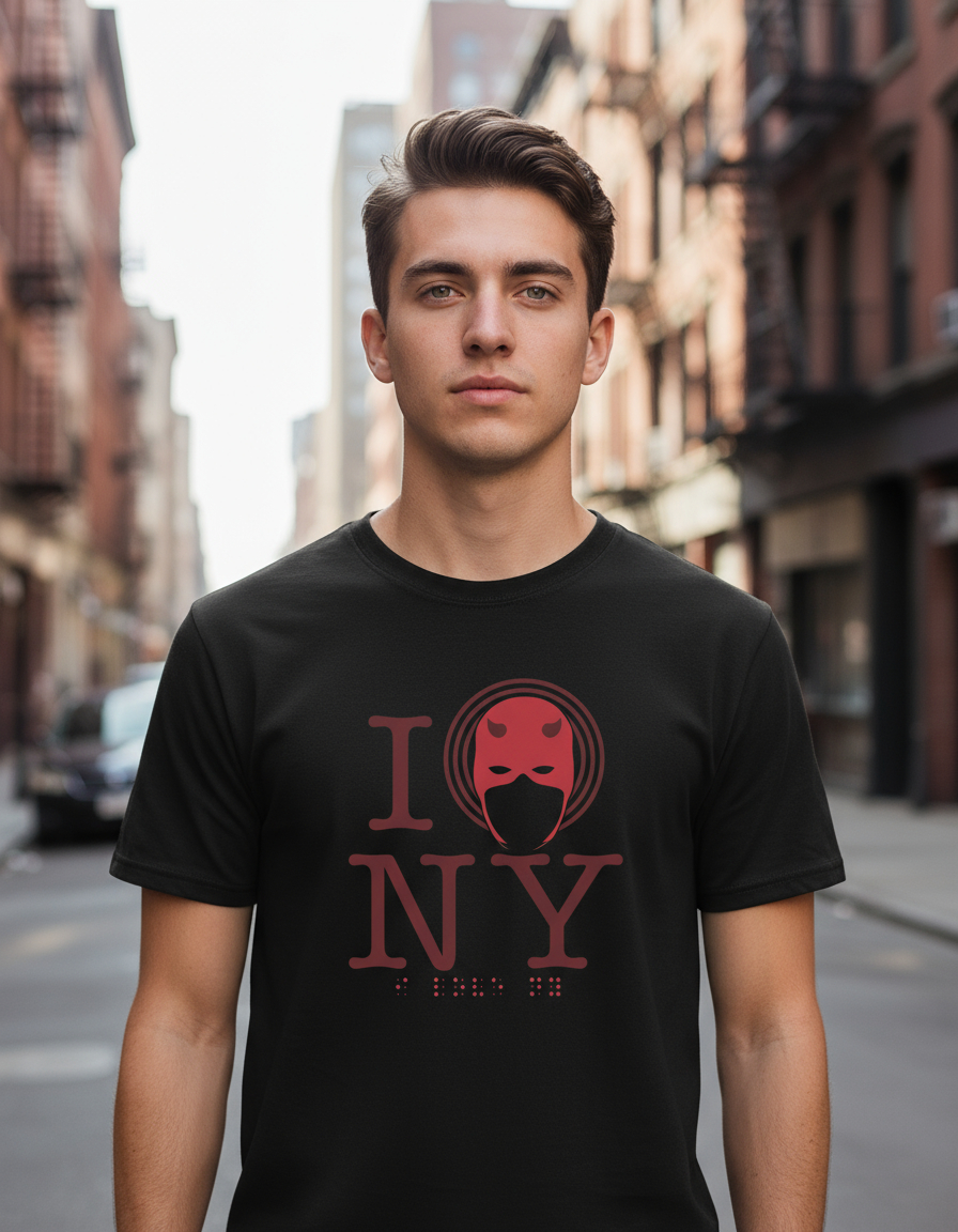 Remera: I Love Daredevil Memoestampados
