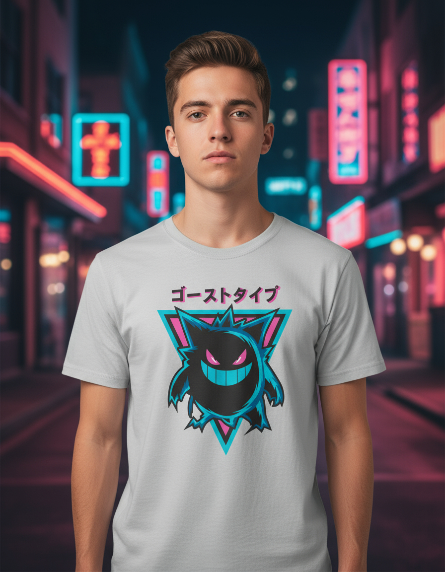 Remera: Pokemon Ghost Memoestampados - Imagen 29