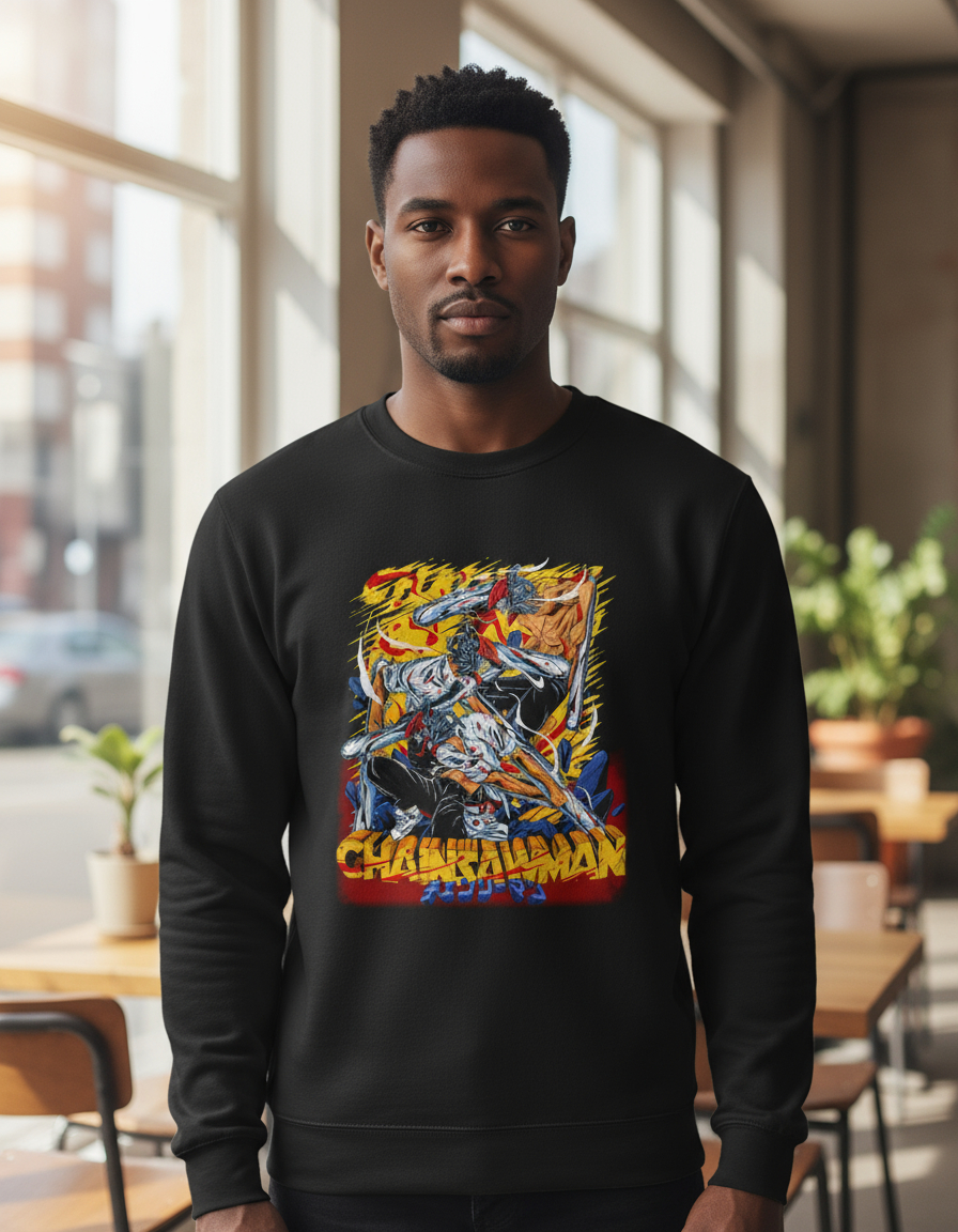 Buzo Chainsawman Memoestampados
