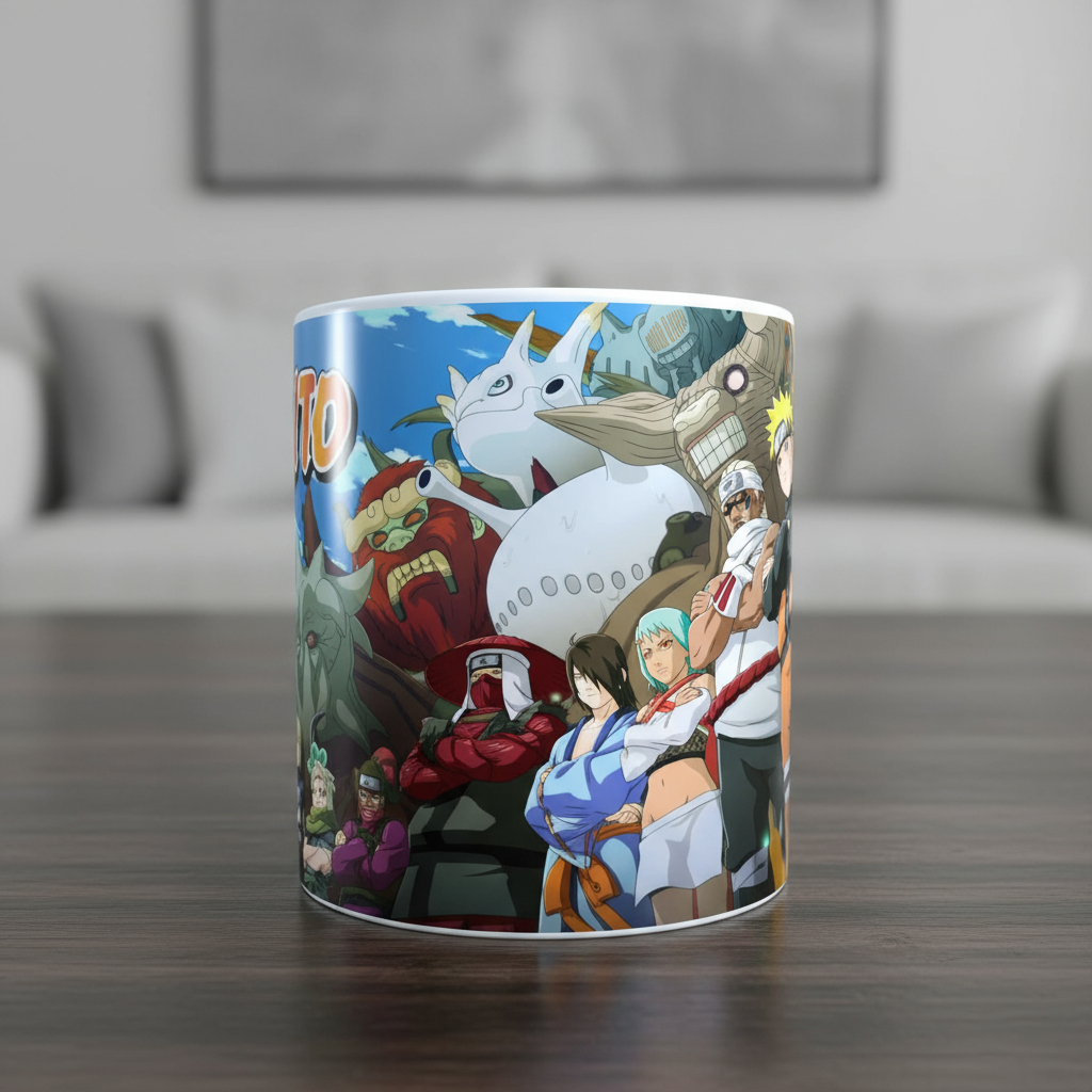 Taza Personalizada Diseño Naruto Anime Serie T410 - Imagen 4