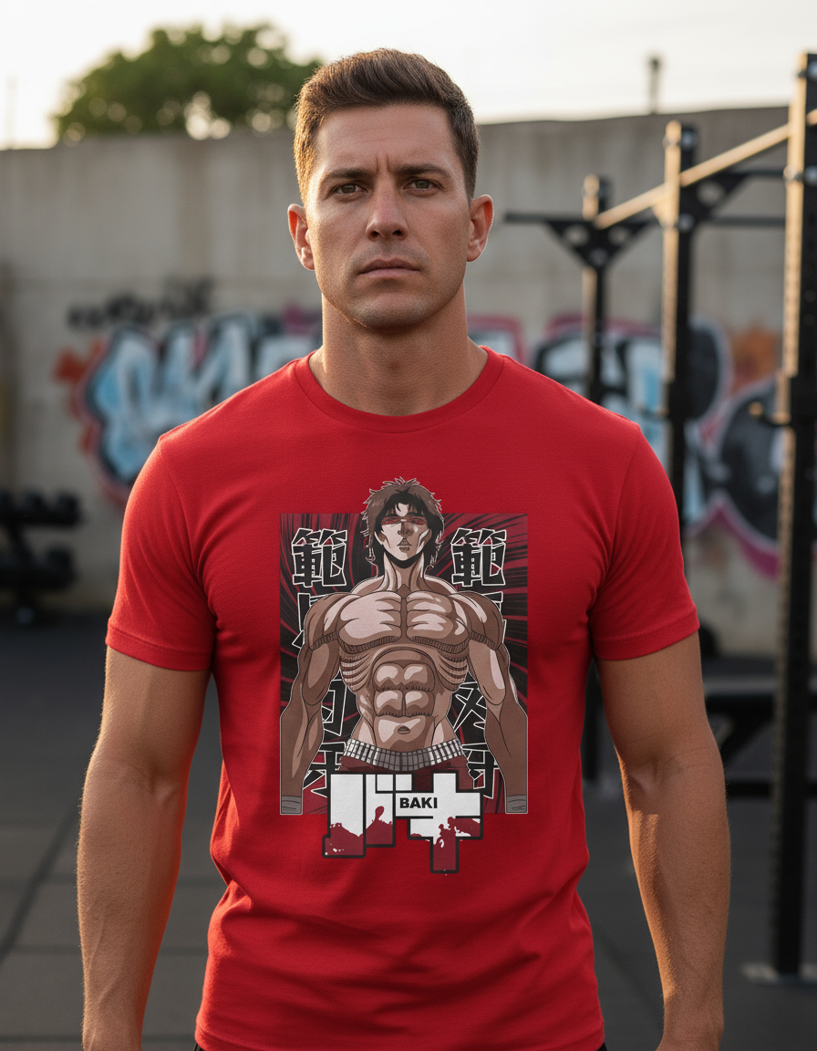 Remera: Baki Hanma Memoestampados - Imagen 5