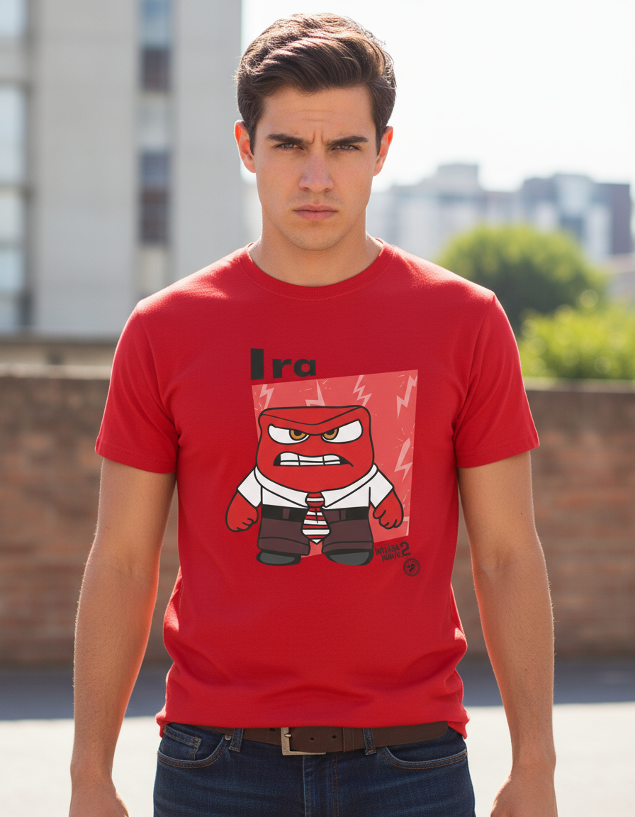 Remera: Intensamente 2 Ira Memoestampados - Imagen 9
