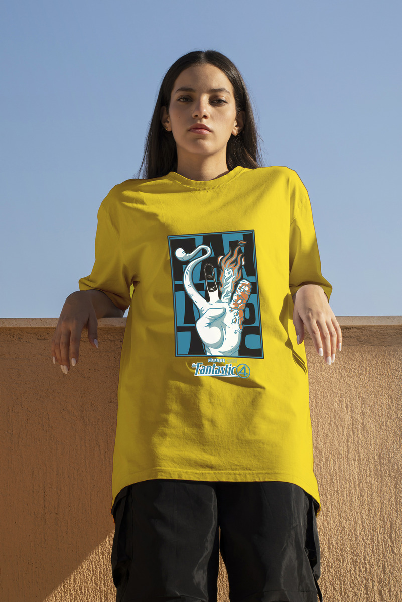 Remera : Fantastic 4 Hand Memoestampados - Imagen 5