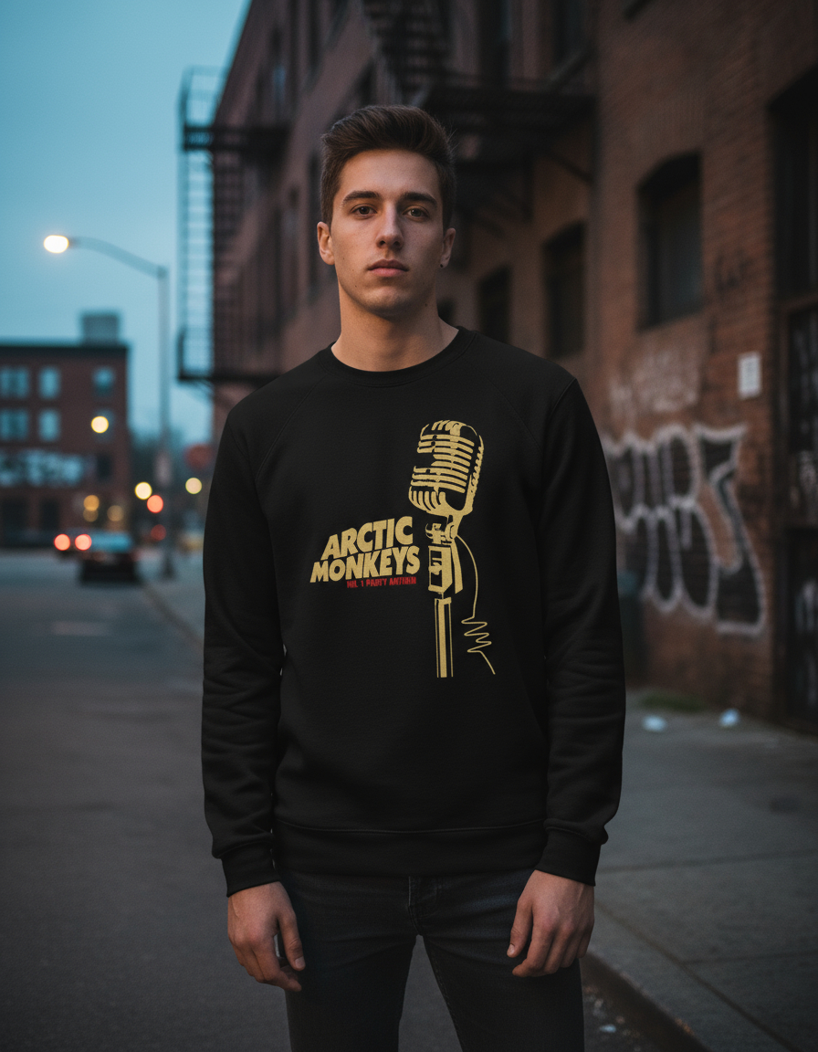 Buzo Artic Monkeys Memoestampados