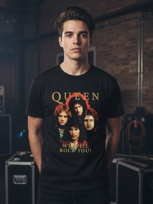 Remera: Queen We Will Rock You! Memoestampados