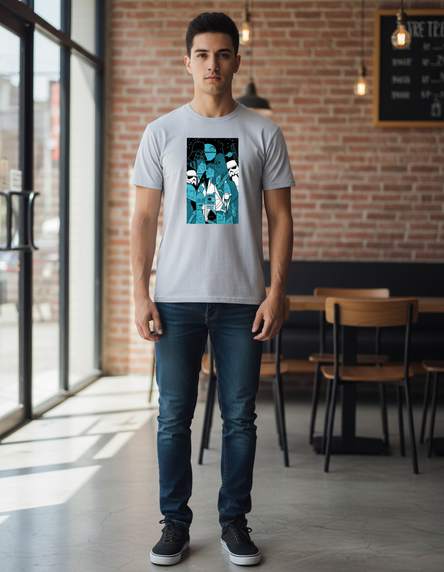 Remera: Star Wars Art Memoestampados - Imagen 25