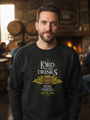 Buzo The Lord Of The Drinks Memoestampados