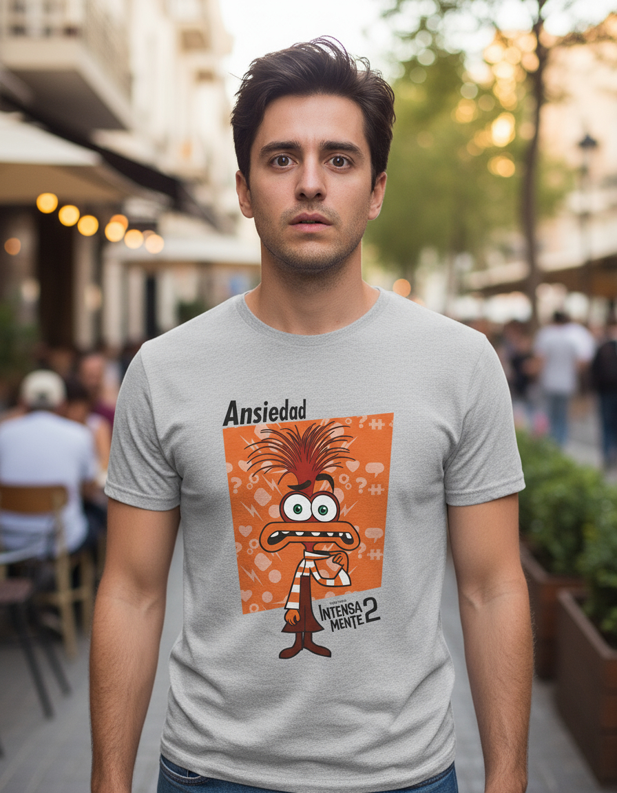 Remera: Intensamente 2 Ansiedad Memoestampados - Imagen 17