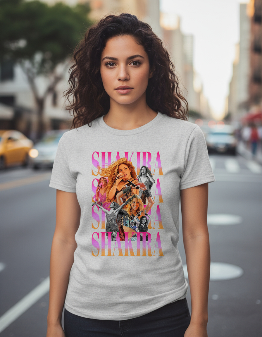 Remera: Shakira 02 Memoestampados - Imagen 18