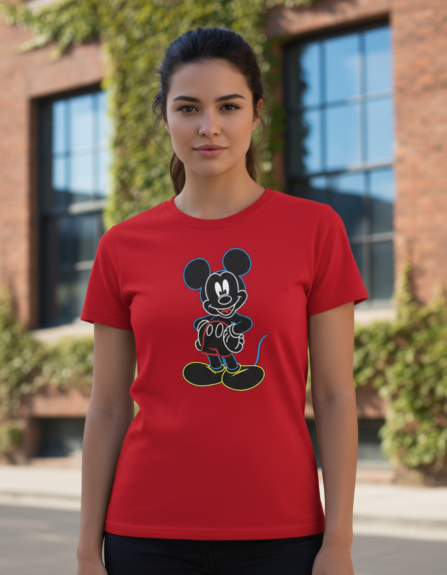 Remera: Mickey Neón Memoestampados - Imagen 11