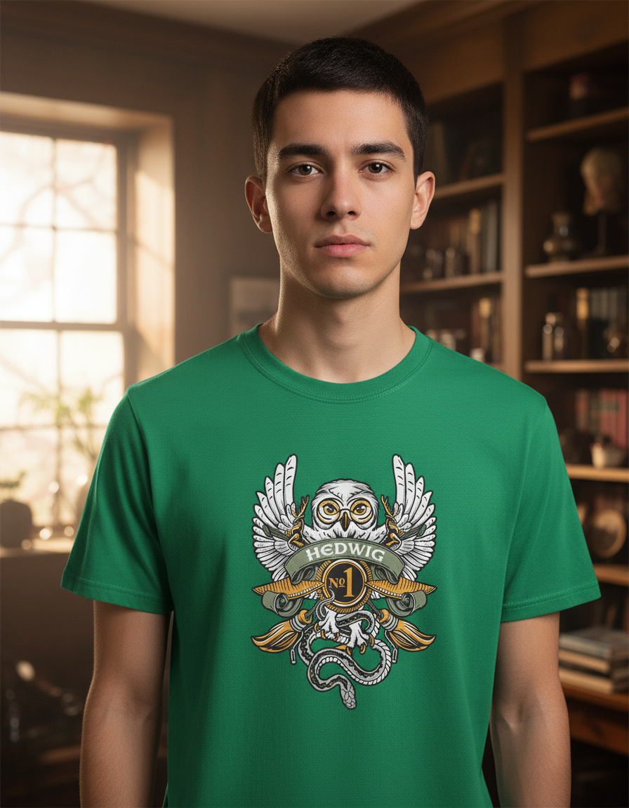 Remera: Hedwing Lechuza Harry Potter Memoestampados - Imagen 16