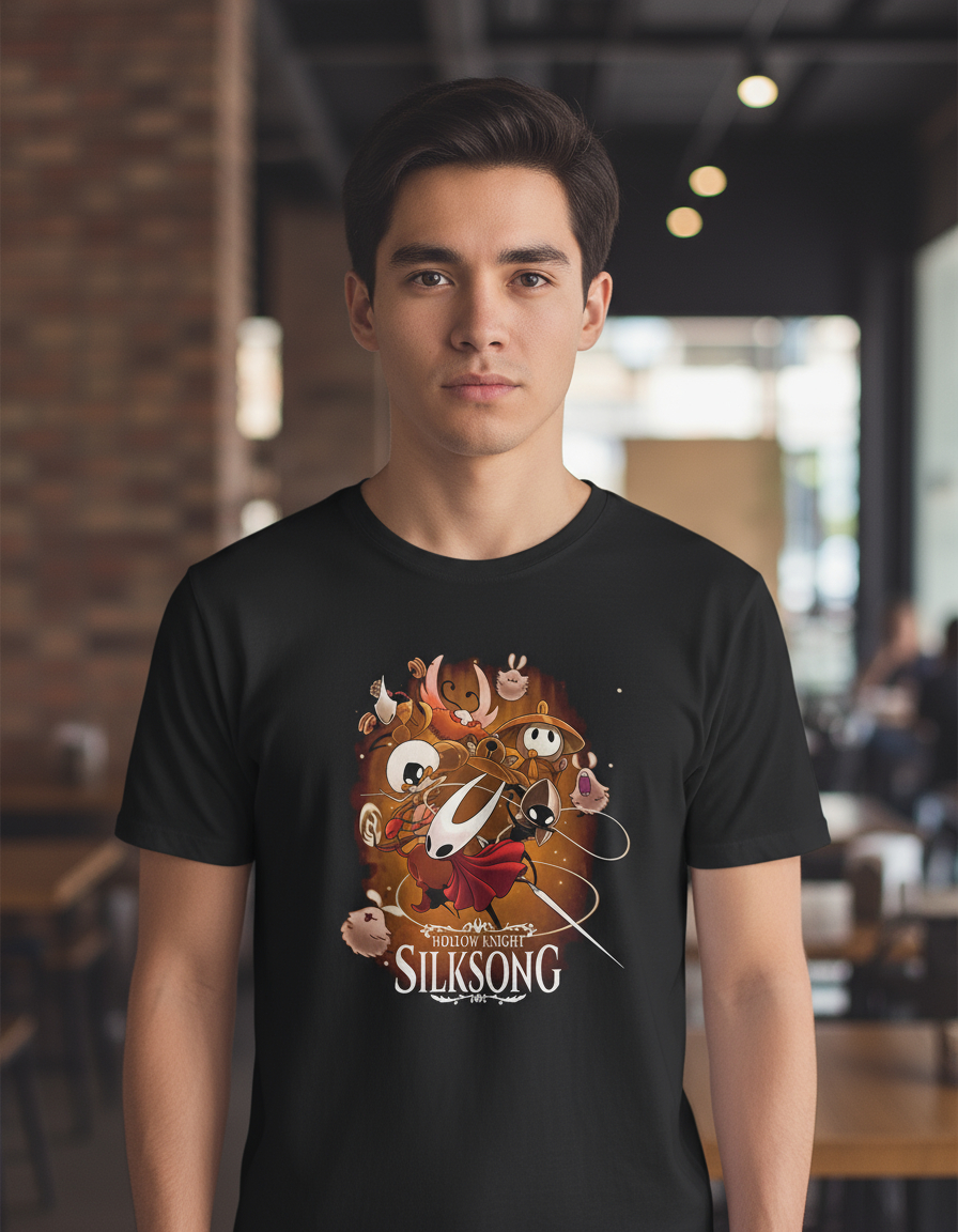 Remera: Hollow Knight Silksong Memoestampados - Imagen 3