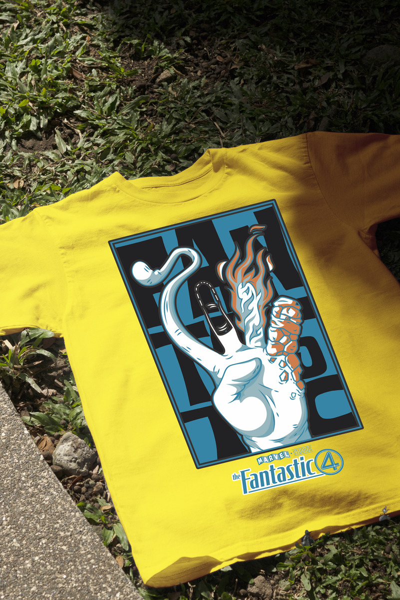 Remera : Fantastic 4 Hand Memoestampados - Imagen 6