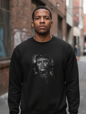 Buzo Che Guevara En Blanco Memoestampados