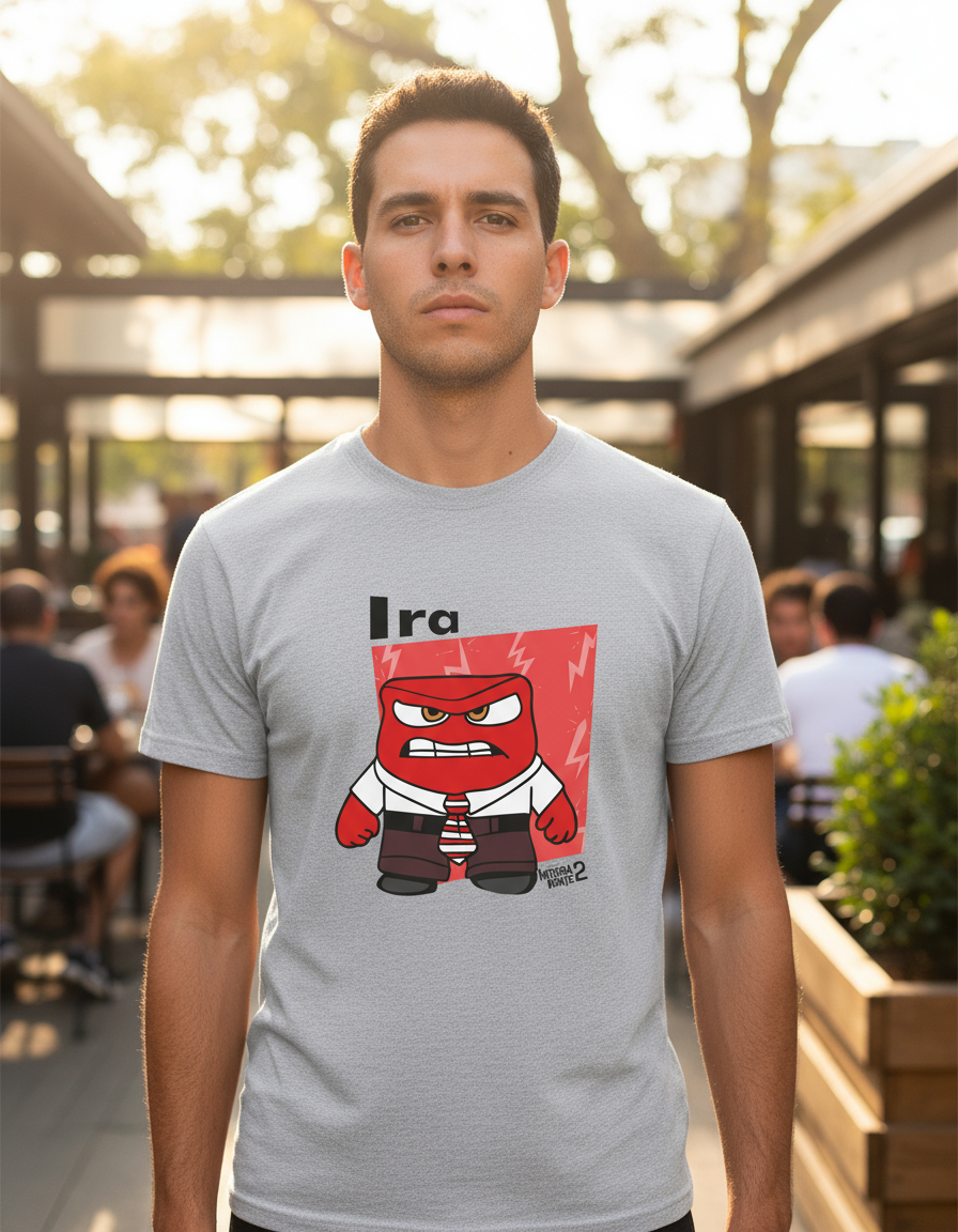 Remera: Intensamente 2 Ira Memoestampados - Imagen 23