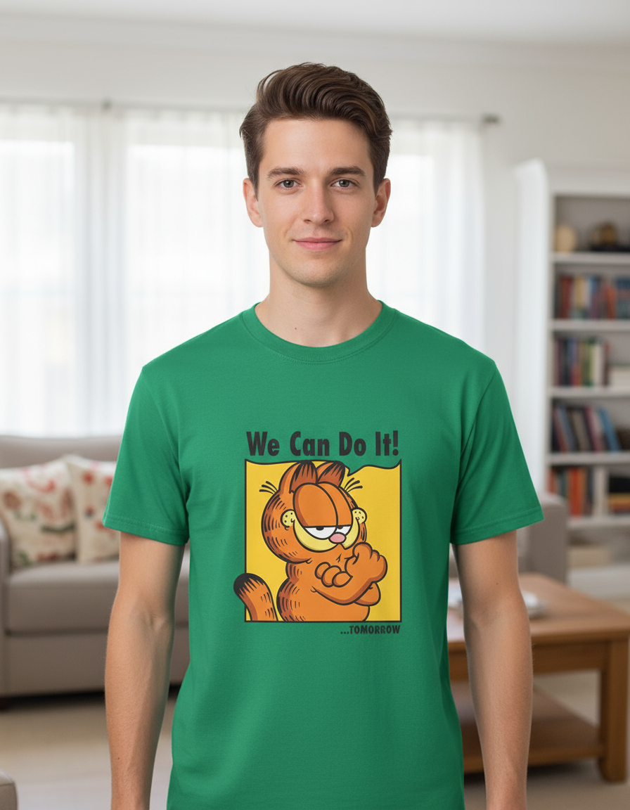 Remera: We Can Do It Garfield Memoestampados - Imagen 15