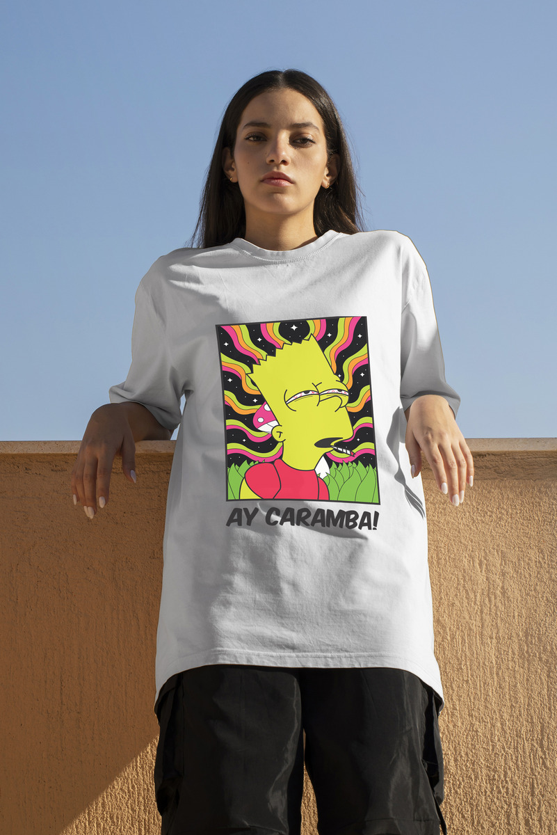 Remera: Bart Ay Caramba 02 Memoestampados - Imagen 11