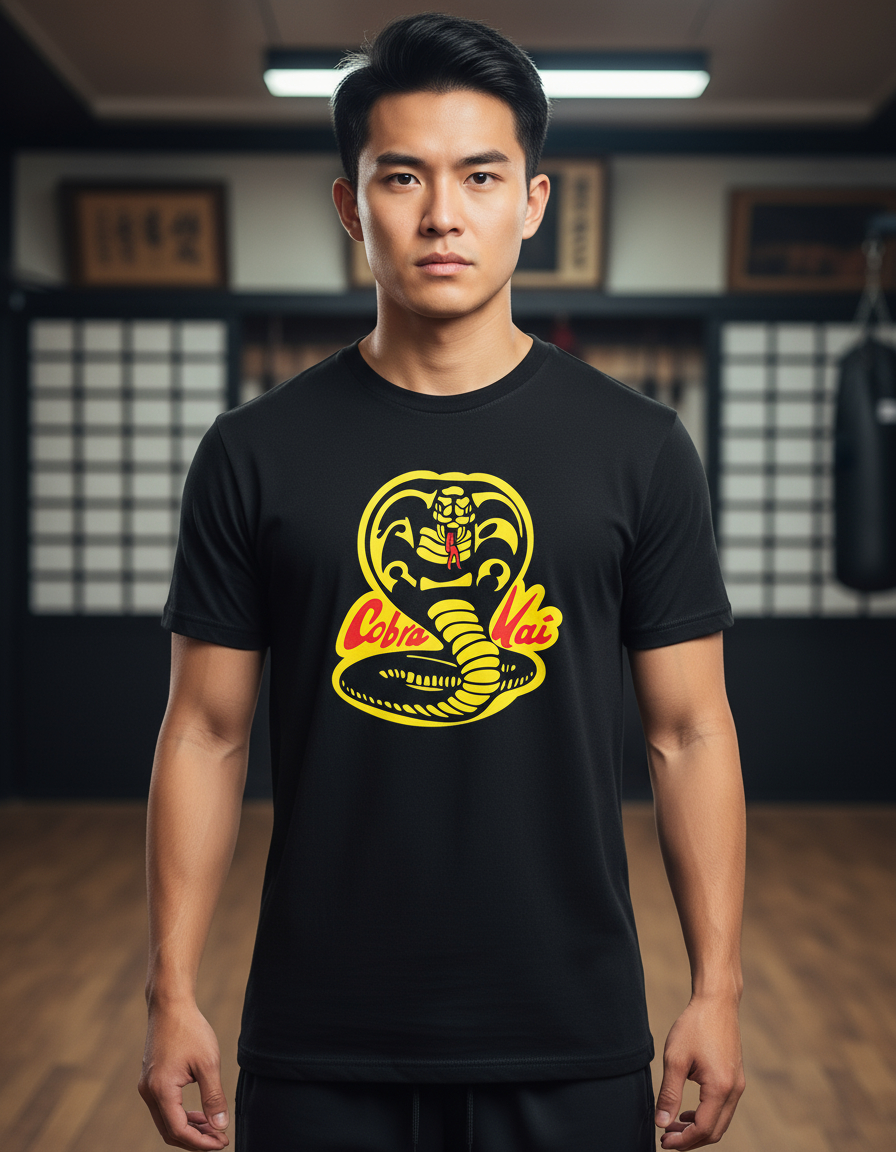 Remera Cobra Kai Memoestampados