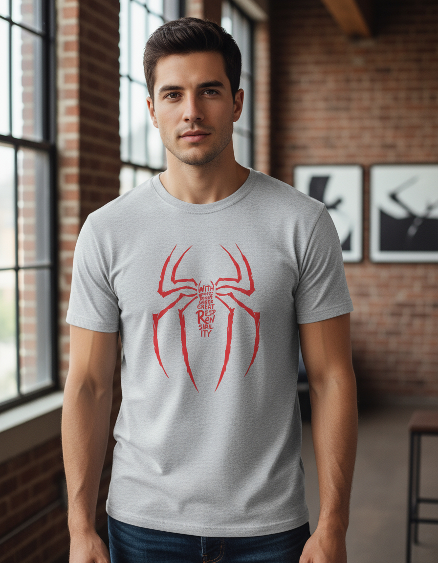 Remera: Spiderman Letter Memoestampados - Imagen 27
