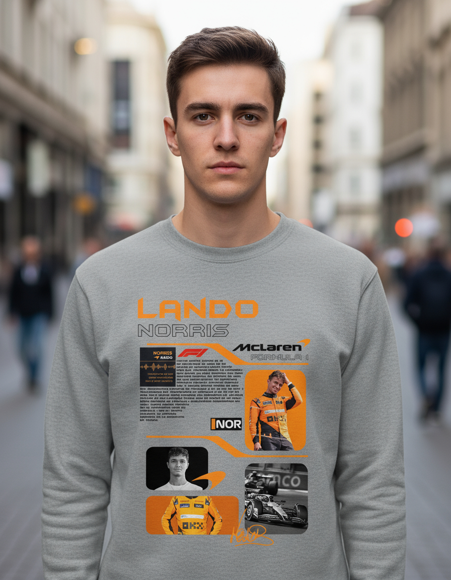 Buzo F1 Lando Norris Mclaren Memoestampados - Imagen 9