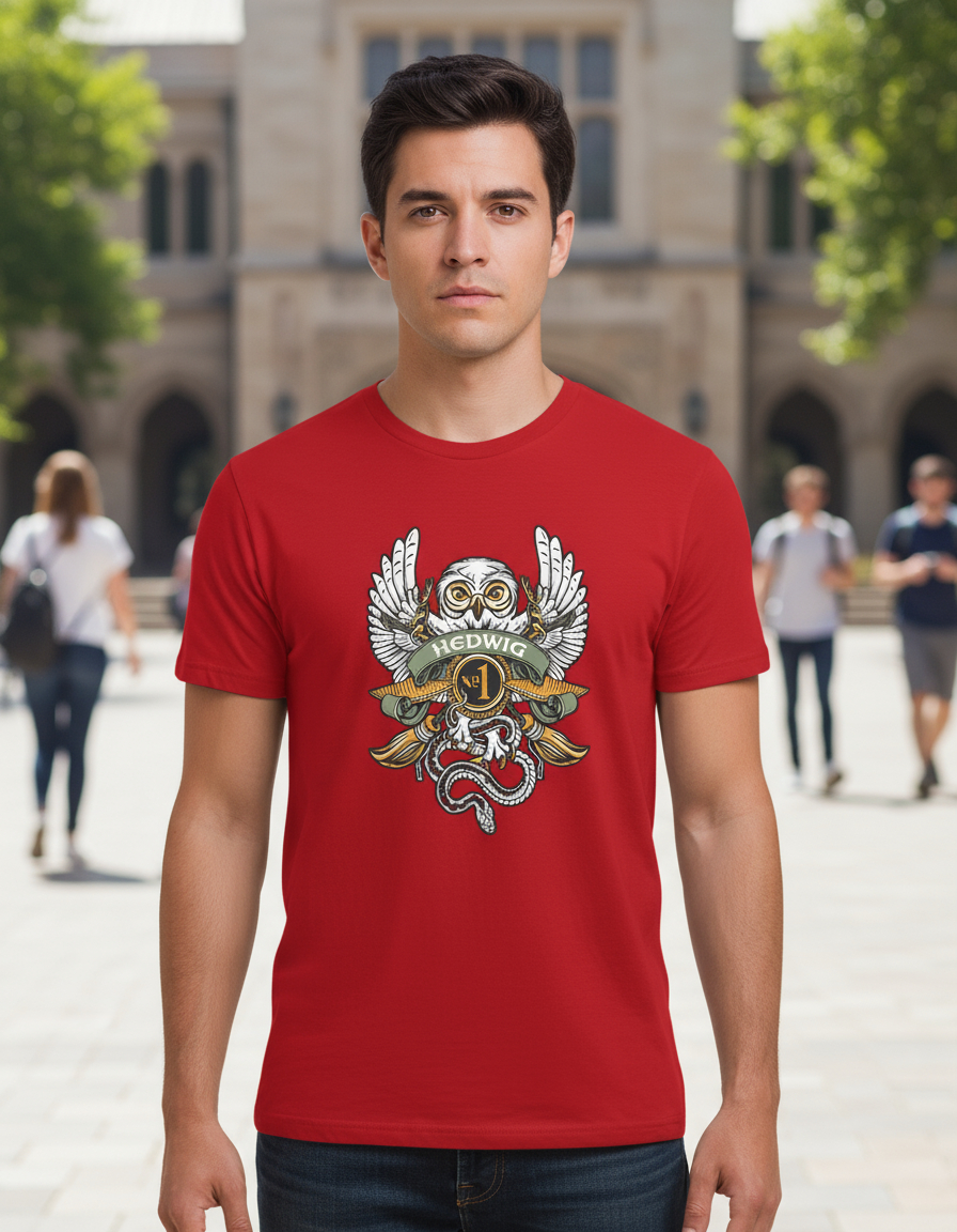 Remera: Hedwing Lechuza Harry Potter Memoestampados - Imagen 13