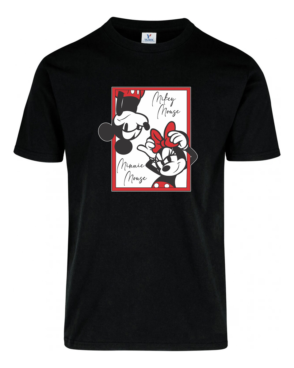 Remera: Mikey And Minnie Mouse 01 Memoestampados - Imagen 2