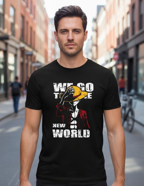 Remera: One Piece New World Memoestampados