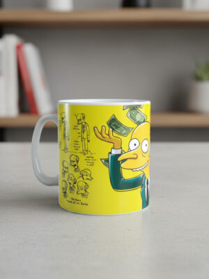 Taza Personalizada Diseño Simpsons M17