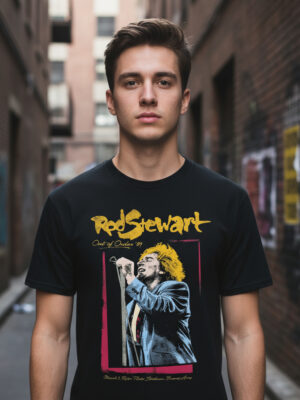 Remera: Rod Stewart Memoestampados