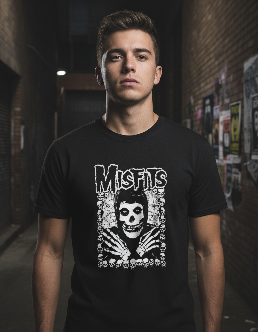 Remera: Misfits 3 Memoestampados