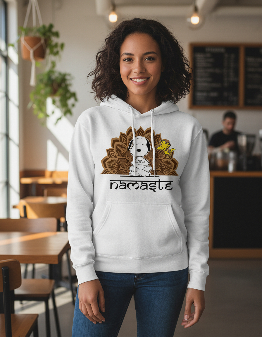 Canguro Snoopy Namaste Memoestampados - Imagen 12