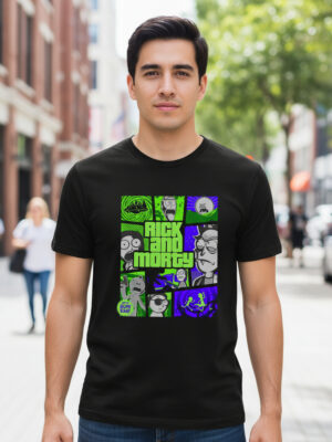 Remera: Rick Y Morty Gta Memoestampados