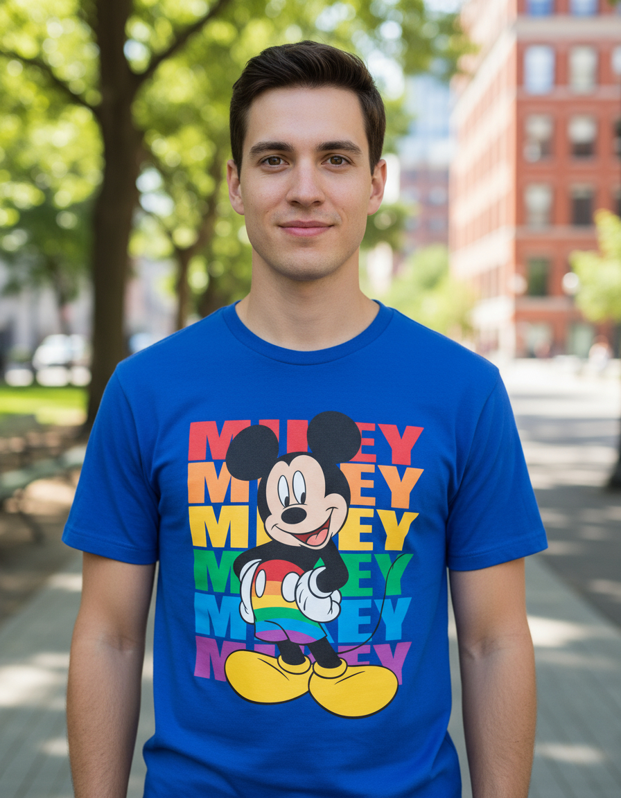 Remera: Mickey Mouse Pride Memoestampados - Imagen 9