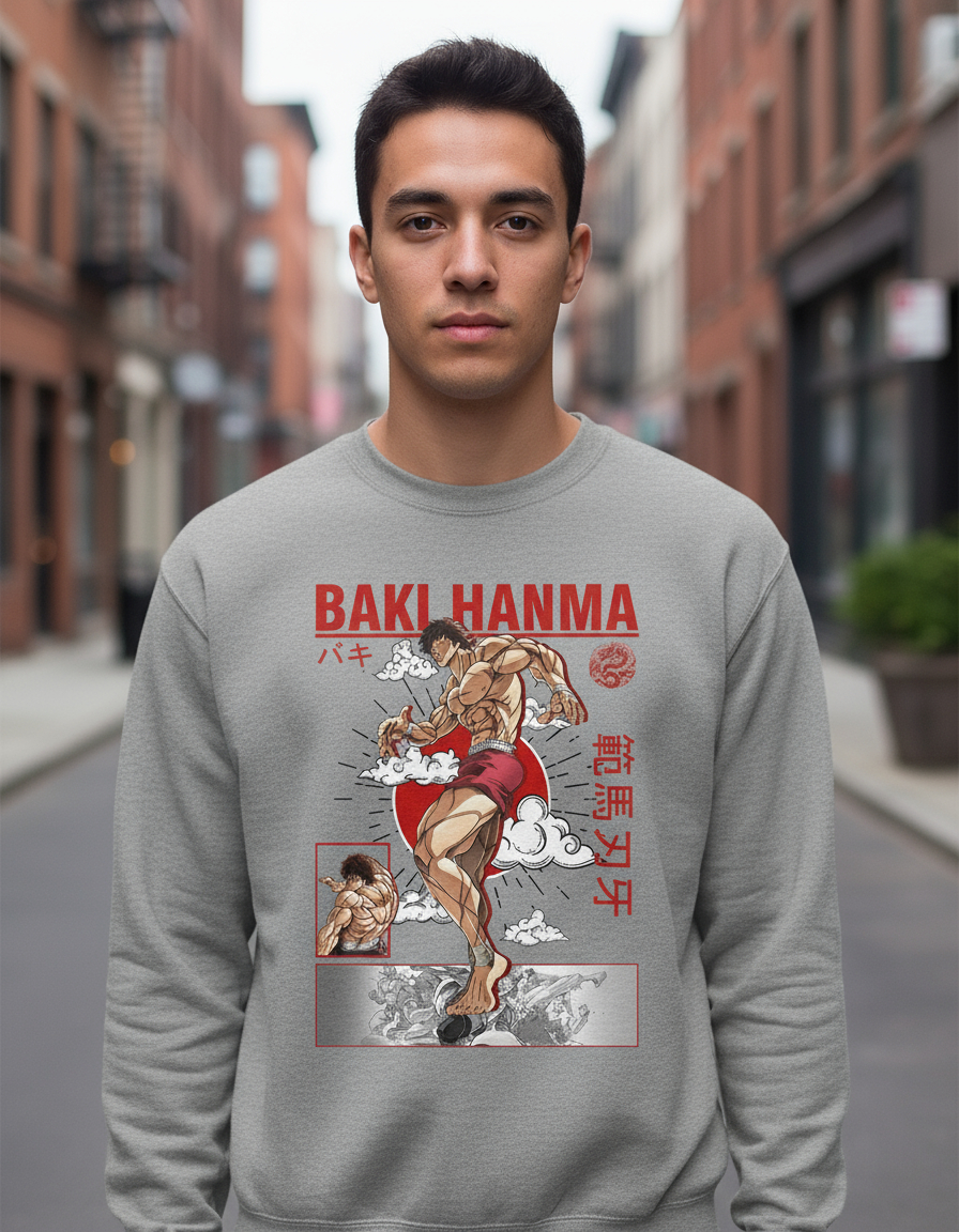 Buzo Baki Hanma 02 Memoestampados - Imagen 13