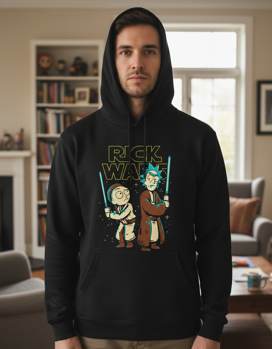 Canguro Rick Morty Star Wars Memoestampados - Imagen 3