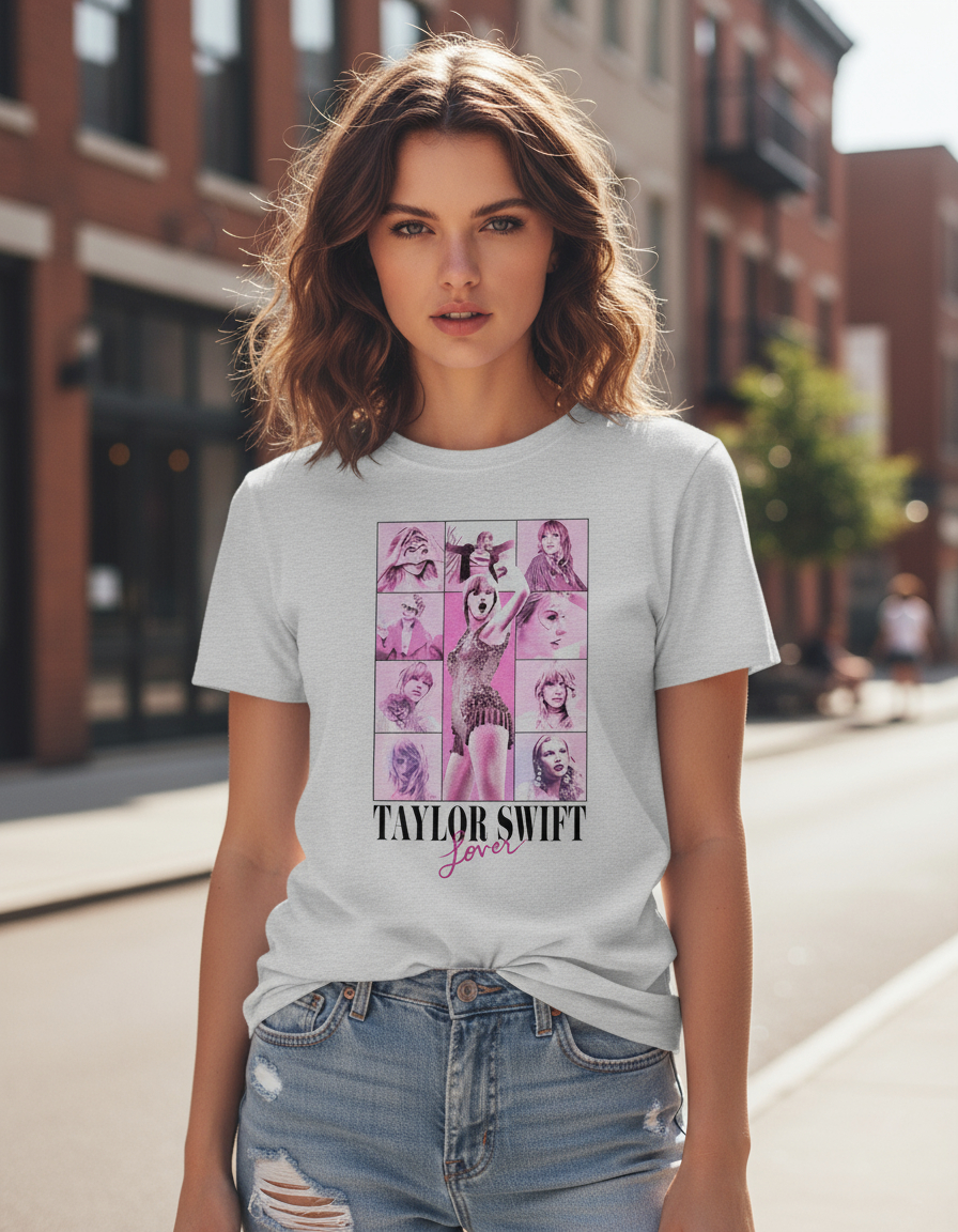 Remera: Taylor Swift 01 Memoestampados - Imagen 5