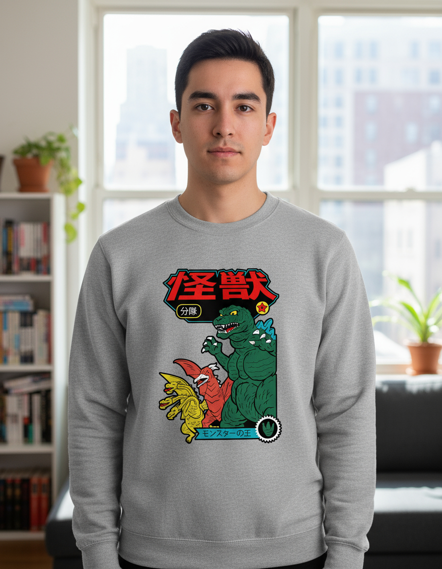 Buzo Godzilla Retro Memoestampados - Imagen 13