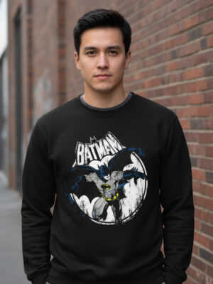 Buzo Batman Jesus Memoestampados