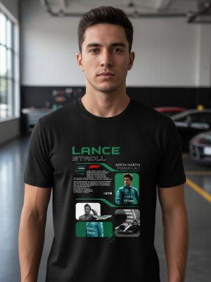 Remera: F1 Lance Stroll Aston Martin Memoestampados